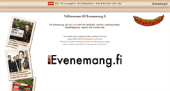 Desktop Screenshot of evenemang.fi