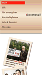 Mobile Screenshot of evenemang.fi